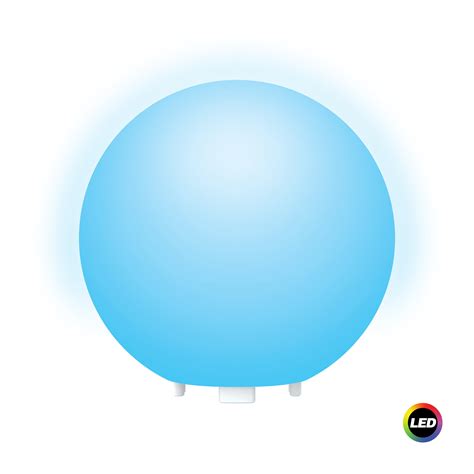 Atmospheres 8-inch LED Light Ball - Colorful Changing Modes - Home
