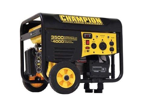 Champion 46565 35004000 Watt Remote Start Portable Gas Powered