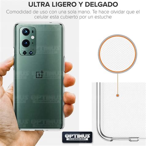 Vidrio Templado Y Estuche Protector Para Celular Oneplus