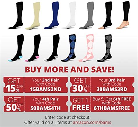 Bams Plus Size Compression Socks Wide Calf Xxl Xxxl Graduated Bamboo