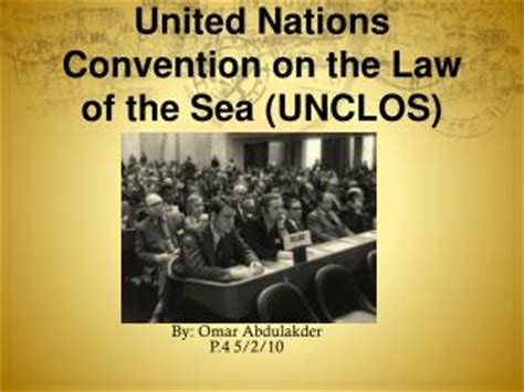 PPT - Law of the Sea Convention of 1982 (LOSC) PowerPoint Presentation ...