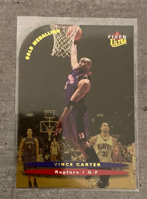 Nba Vince Carter Fleer Ultra Gold Medaillon Card Kaufen Auf Ricardo