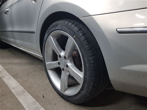Тапки потрачены) — Volkswagen Passat CC, 2 л, 2009 года | шины | DRIVE2