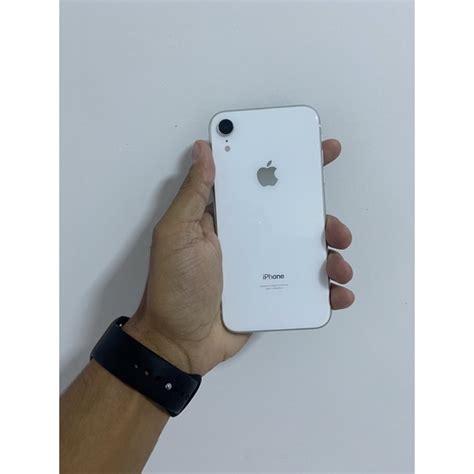 Iphone Xr Branco Todo Original Shopee Brasil