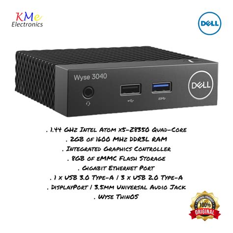 Original Dell Wyse 3040 Thin Client | Thin Client Model: Wyse N10D ...