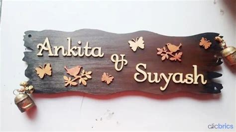 Name Plate Design Ideas To Enhance The Welcome Feel