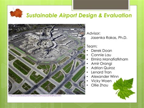 Sustainable Airport Design & Evaluation