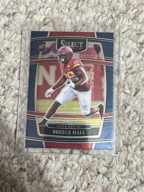 Breece Hall Rc Select Draft Picks Concourse Level Football Card