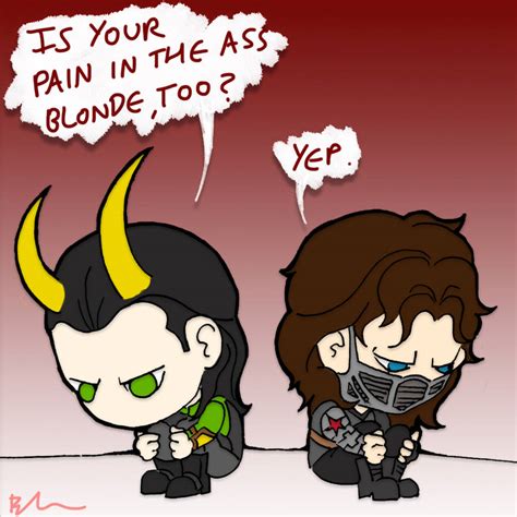 Loki Bucky by MsBehavior on DeviantArt