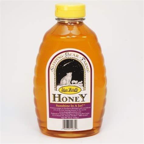 Sleeping Bear Farms Star Thistle Honey 32oz Bottle By Sleeping Bear