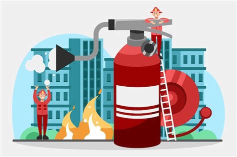 Concepto De Prevenci N De Incendios Dibujado A Mano Vector Premium