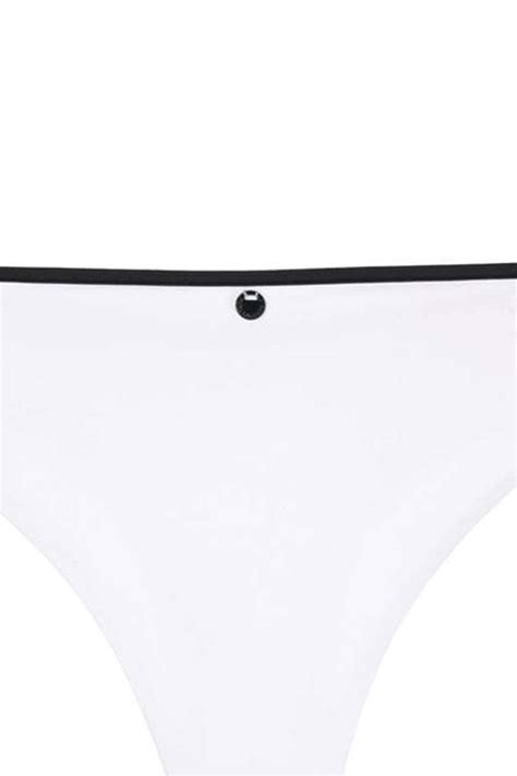 Bikini Bottom Karl Dna Binding Bottoms 230W2203 100 white Λευκό L SQUARE