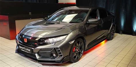 Honda Civic Type R Sport Line Debuts With No Wing And More Comfort