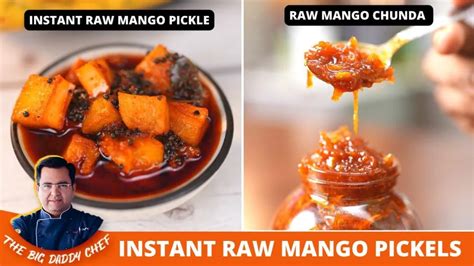 Quick And Easy Instant Raw Mango Pickle Recipe