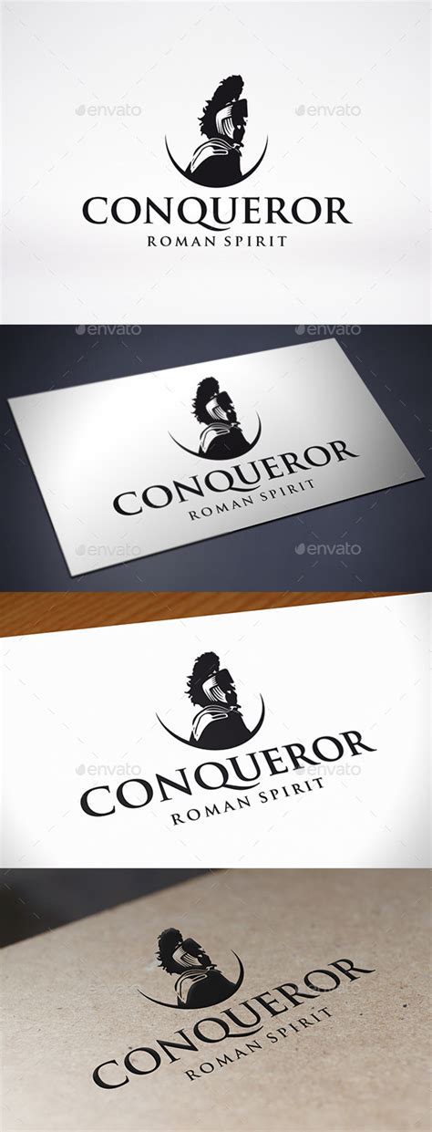 Conqueror Logo Template by BossTwinsMusic | GraphicRiver