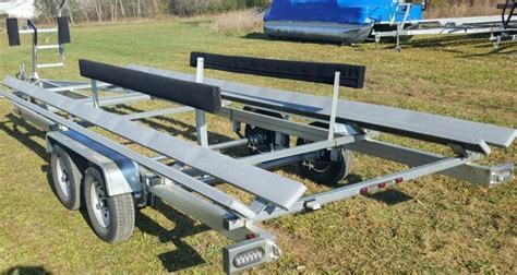 Wolverine Pontoon Trailer All Pro Galvanized Tandem Bunk