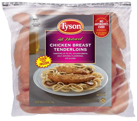 tyson frozen chicken breast tenderloins  lb bag nepal ubuy
