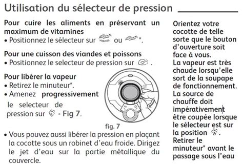 Mode D Emploi De L Autocuiseur Seb Clipso 8L Mode Emploi