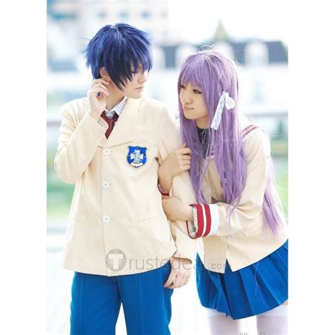 Clannad Tomoya Okazaki Boys School Uniform Cosplay Costume