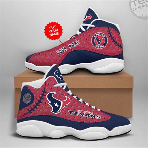 Personalized Houston Texans Shoes OversizedTee