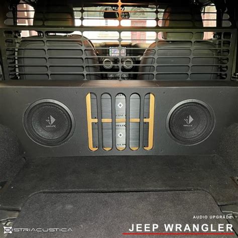 Jeep Wrangler Focal Helix By EquipolarCar Car Audio HiFi Upgrade 1din