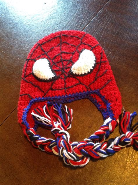 Spiderman Beanie Crochet Pattern