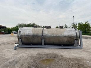 CISTERNA USATA SCARRABILE IN ACCIAIO INOX Water Storage Tank For Sale