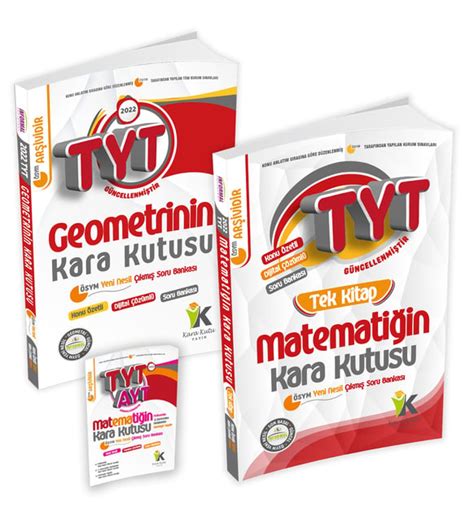 Yks Tyt Matematik Tek Kitap Ve Geometrinin Kara Kutusu Konu Dijital