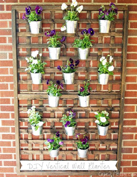 DIY Vertical Wall Planter