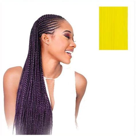 X Pression Ultra Braid Color Yellow Fiducia African Shop