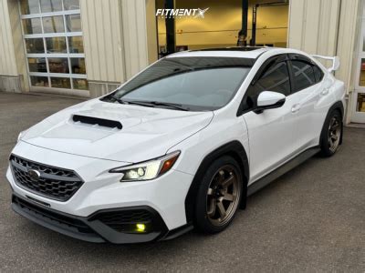 2023 Subaru WRX With 18x9 5 35 AVID1 Av6 And 245 40R18 Vercelli Strada