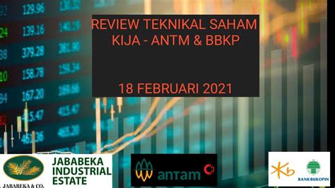 Trading Mandiri Analisa Teknikal Potensi Saham KIJA ANTM BBKP 18