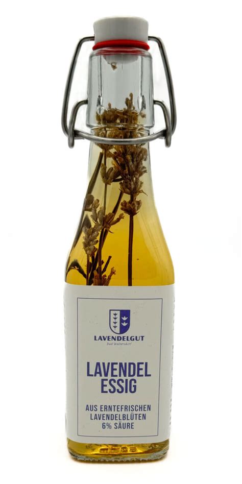 Lavendel Essig Aus Dem Lavendelgut Bad Waltersdorf Bestellen