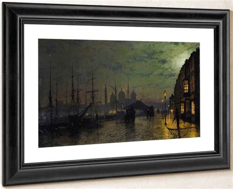 Princes Dock Hull By John Atkinson Grimshaw Print Or Oil Painting