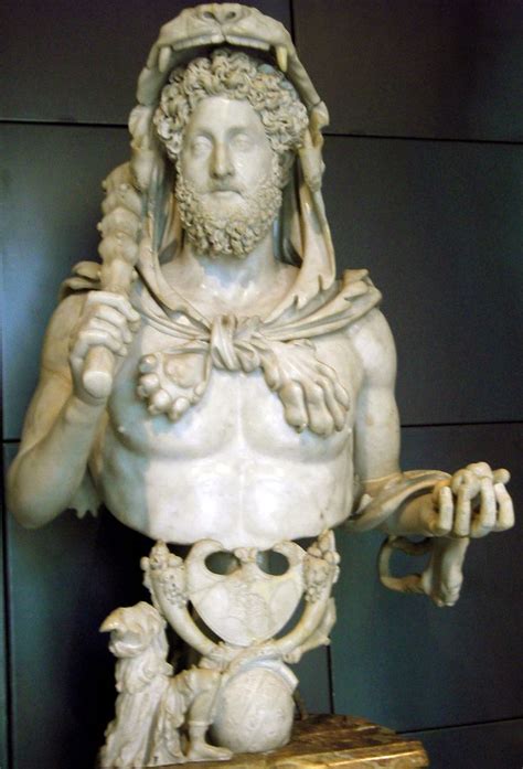 Kds Photo Rome Capitoline Museum Commodus From The Group Busts Of Commodus Dressed As