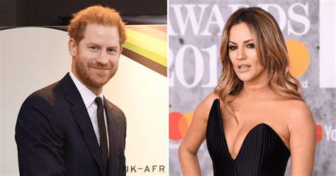 Caroline Flack Briefly Dated Prince Harry But Relationship Ended