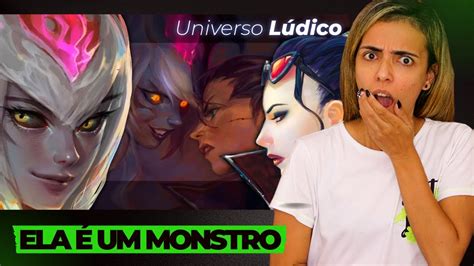 REACT História da EVELYNN Explicada League of Legends Universo