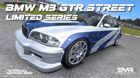 Real Racing 3 BMW M3 GTR Street Championship Required PR Upgrades