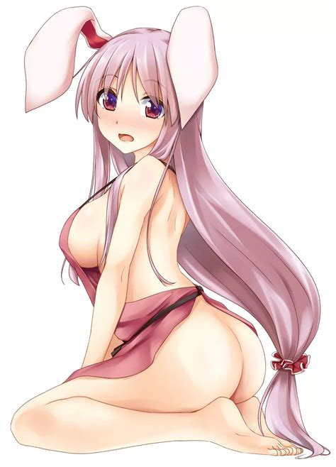 Another Cute Reisen Naked Apron Nudes By Nitroxtouhou