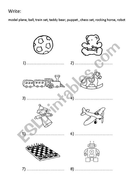 Toys 1 Esl Worksheet By Falco D09