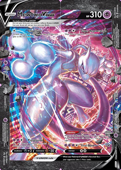 Serebii Net Pok Mon Card Database Swsh Promos Mewtwo V Union