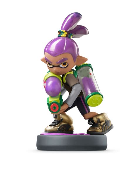 Amiibo Splatoon Inkling Boy Morado Gameplanet