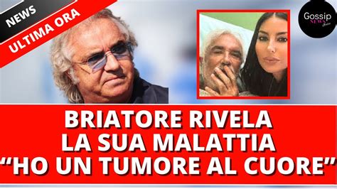 Flavio Briatore Svela La Sua Malattia Ho Un Tumore Al Cuore Ecco