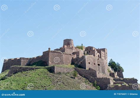 details cardona barcelona stock image image  retro catalonia