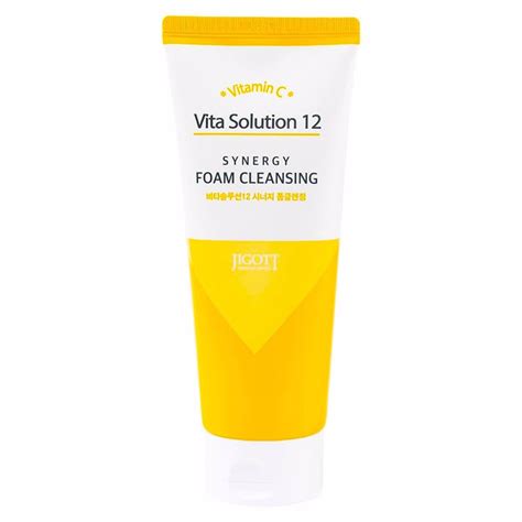 JIGOTT VITA SOLUTION 12 SYNERGY FOAM CLEANSING 180ml