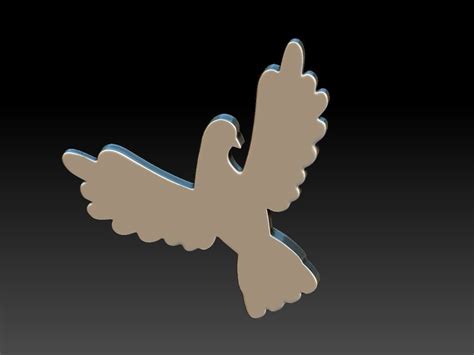 Holy Spirit Dove Pomba Espirito Santo 3d Model 3d Printable Cgtrader