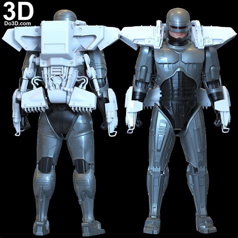 Work In Progress 3d Printable Model Robocop 1987 V2 Classic With