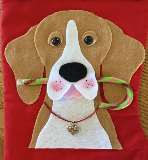 Beagle Christmas Stocking Etsy