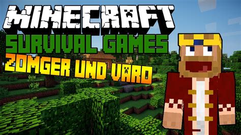 VARO Und ZOMGER Minecraft Survival Games YouTube