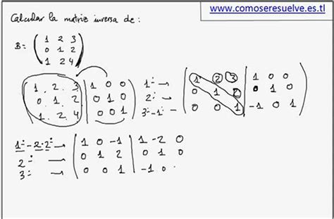 Calcular Inversa Matriz 3x3 - Printable Templates Free